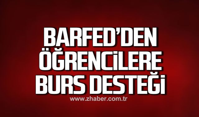 Bartın Dernekler Federasyonu'ndan öğrencilere burs desteği!