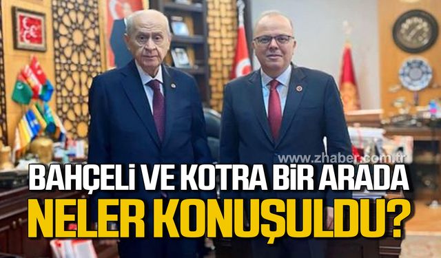 Murat Kotra, Genel Başkan Bahçeli'yi ziyaret etti