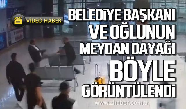 Mustafa Demirtaş ve oğlunun meydan dayağı böyle görüntülendi!