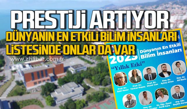 BEUN'ün prestiji artıyor! 9 akademisyen "Dünyanın En Etkili Bilim İnsanları" listesinde!