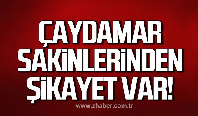 Çaydamar Mahallesi sakinlerinden su kesintisi şikayeti!