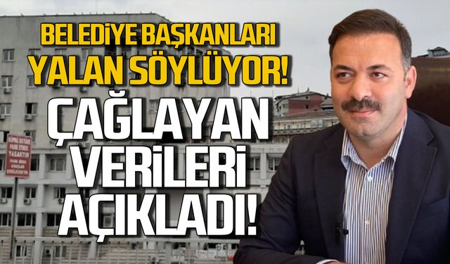 "CHP'li belediyeler yalan söylüyor" Çağlayan verileri açıkladı!