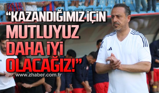 Can Güven; "Kazandığımız için mutluyuz daha iyi olacağız!"