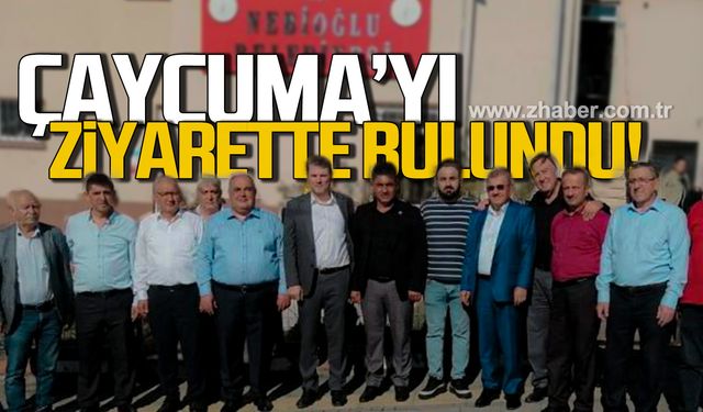 AK Parti Milletvekili Yusuf Ziya Aldatmaz Çaycuma'yı ziyaret etti!