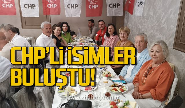 CHP'li isimler kahvaltıda buluştu