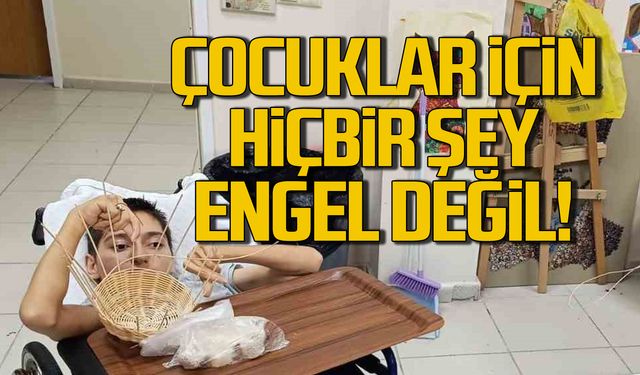 Çocuklar için hiçbir şey engel değil!