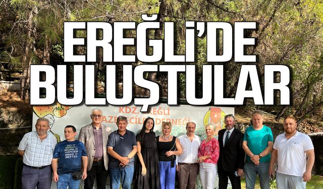 Gazeteciler Ereğli'de buluştu!