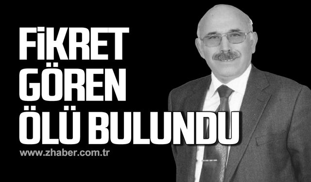 Fikret Gören evinde ölü bulundu!