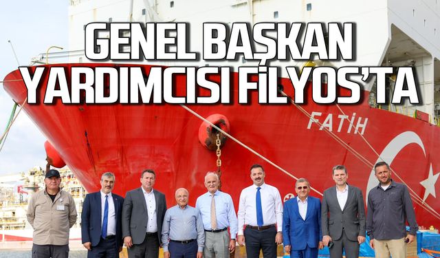 Genel Başkan Yardımcısı Filyos'ta