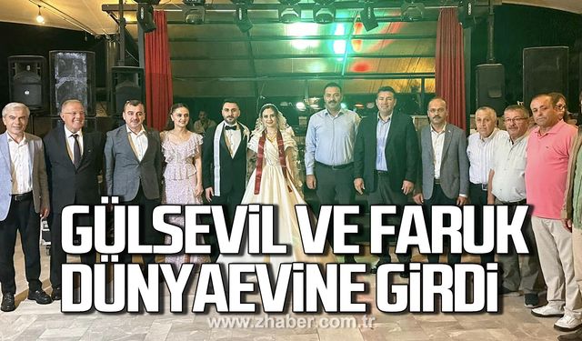 Gülsevil Gül ve Faruk Esan dünyaevine girdi!