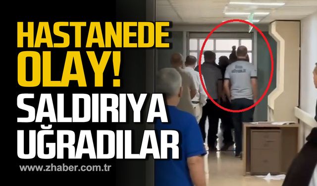 Hasta yakınları hastane çalışanlarına saldırdı!