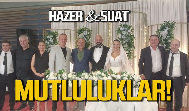 Hamzaçebi ve Yücel ailelerinin mutlu günü!