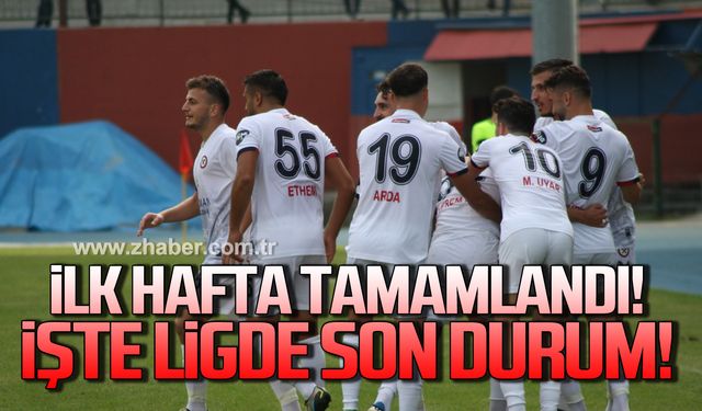 TFF 3 Lig 4. Grup’ta ilk hafta tamamlandı! İşte son durum!