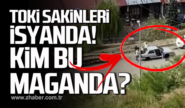 TOKİ sakinleri isyanda! Kim bu maganda?