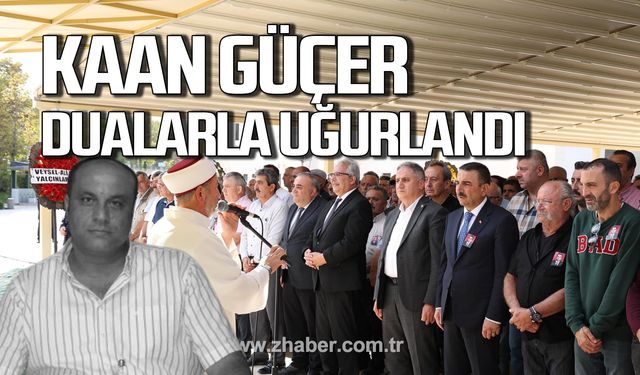 Kaan Güçer dualarla uğurlandı!