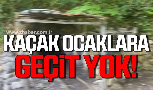 Zonguldak'ta kaçak ocaklara darbe!