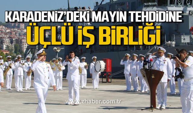 Karadeniz'deki mayın tehdidine Türkiye Bulgaristan ve Romanya'dan üçlü iş birliği!