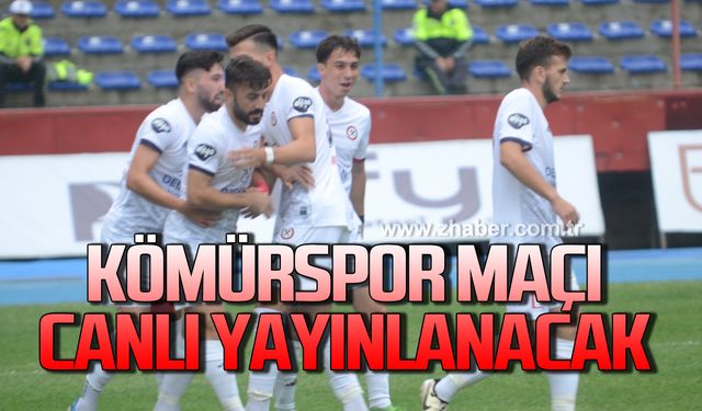 Zonguldak Kömürspor-Kırıkkale FK maçı canlı yayınlanacak!