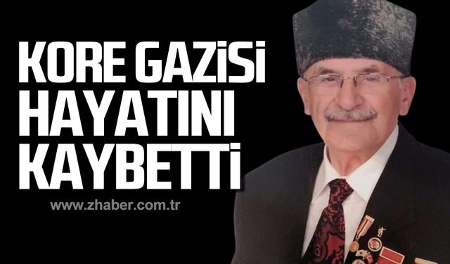 Kore Gazisi Turan İnan hayatını kaybetti!