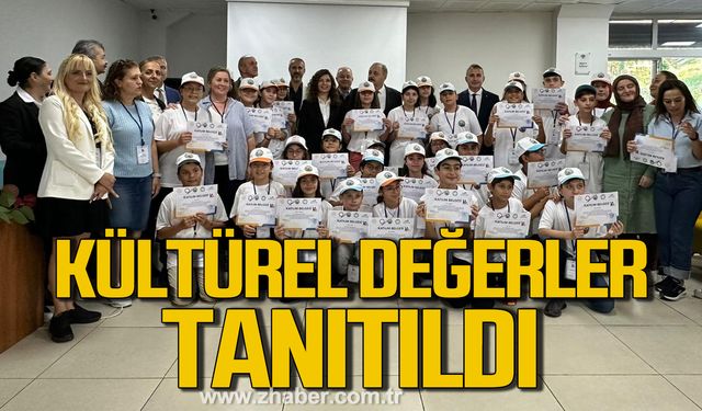 Öğrencilere Zonguldak'ın kültürel değerleri tanıtıldı!