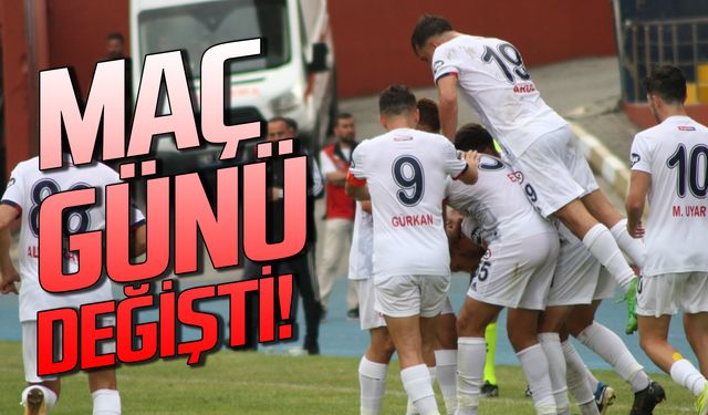 Maç günü değişti… Zonguldak Kömürspor o tarihte oynayacak!