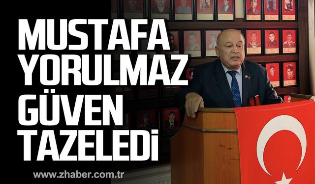 Mustafa Yorulmaz güven tazeledi!