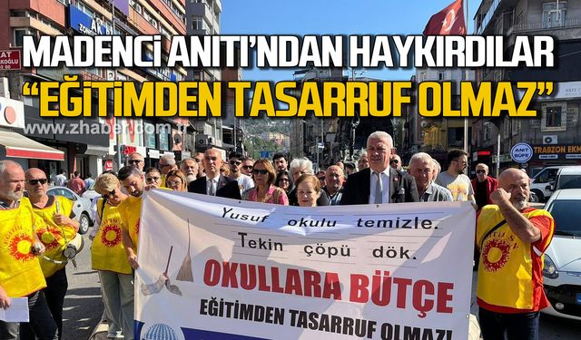 Durmuş; "İtibardan tasarruf olur eğitimden tasarruf olmaz”