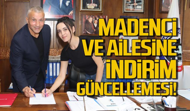 Madenci ve ailesine indirim güncellemesi