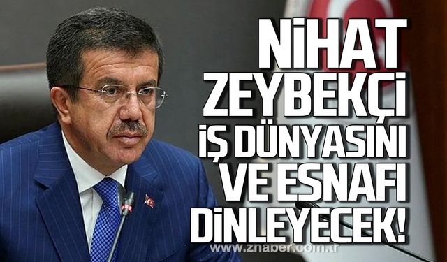 Nihat Zeybekçi Zonguldak'a gelecek!