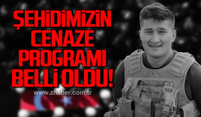 Şehit Uzman Çavuş Ömer Eroğlu’nun cenaze programı belli oldu!