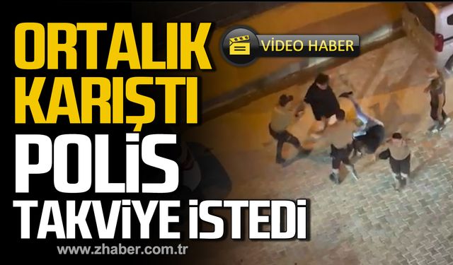 İncivez'de ortalık karıştı! Polis takviye istedi!