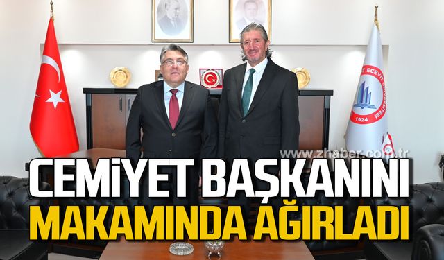 Cemiyet Başkanından Rektör ziyareti