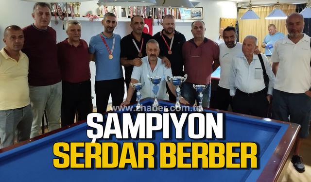 Zonguldak'ta 3 Bant Bilardo İl şampiyonası tamamlandı