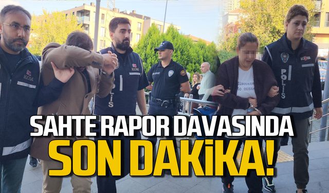 Zonguldak'ta sahte rapor davasında son dakika gelişmesi!