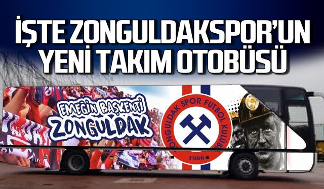 Zonguldak Kömürspor'un takım otobüsü nasıl olacak?