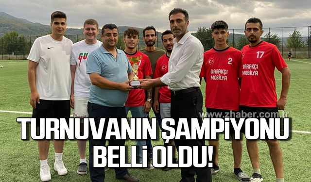 İstasyon Mahallesi, Örmeci Köyünü 4-3 mağlup ederek şampiyon oldu