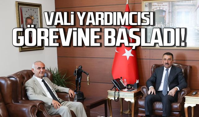 Vali Yardımcısı Şenol Levent Elmacıoğlu görevine başladı!