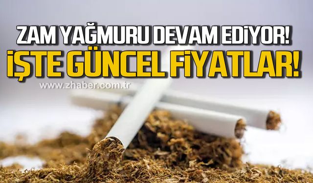 Sigaraya zam yağmuru devam ediyor! İşte güncel fiyatlar!