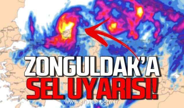 Aman dikkat! Zonguldak'a sel uyarısı!