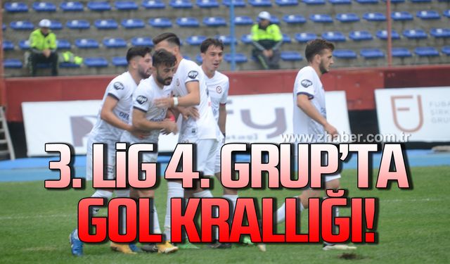 3. Lig 4. Grup’ta gol krallığı!