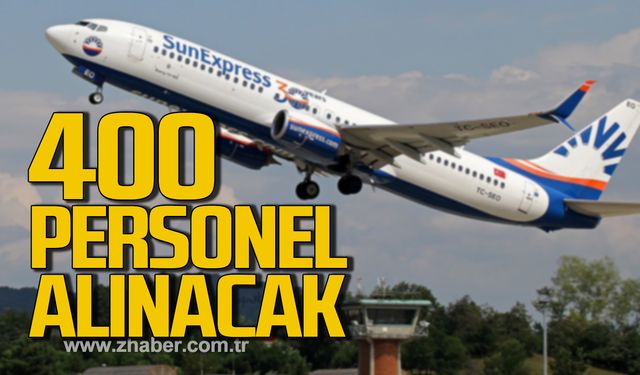 SunExpress 400 kabin memuru alacak!