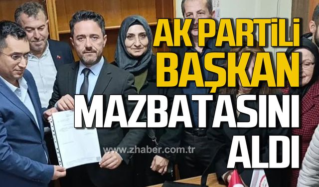 Sezer Köroğlu mazbatasını aldı