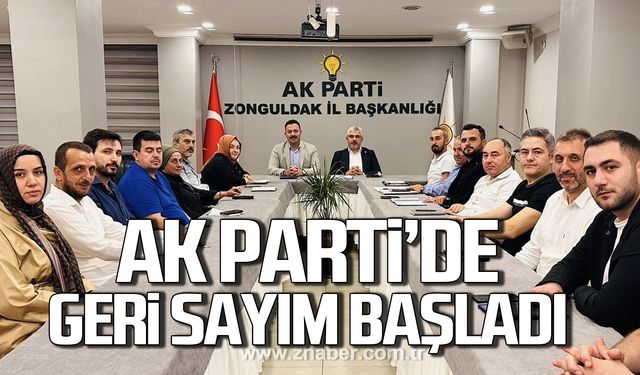 Ak Parti'de kongre için geri sayım başladı!