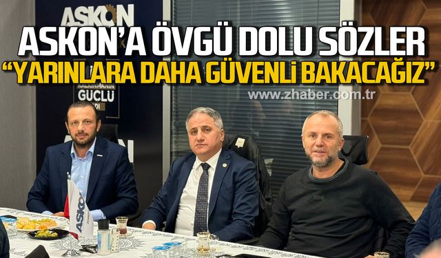 Vekil Bozkurt'tan ASKON'a övgü dolu sözler! "Dayanışma ruhuyla yarınlara daha güvenle bakacağız"