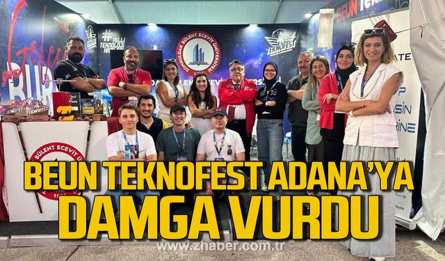 BEUN'lü öğrencilerden büyük başarı! TEKNOFEST 2024 Adana'ya damga vurdular!