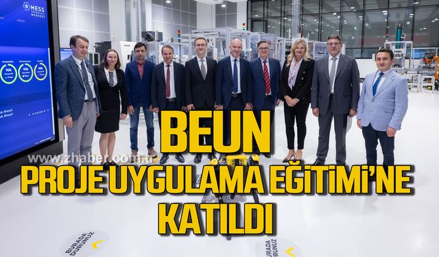 BEUN, Proje Uygulama Eğitimi”ne katıldı