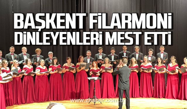 Başkent Filarmoni dinleyenleri mest etti!