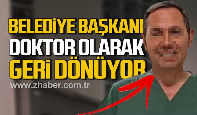 Op.Dr Hüseyin Uysal Ereğli'ye geri dönüyor!