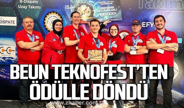 BEUN TEKNOFEST 2024'ten ödülle döndü!