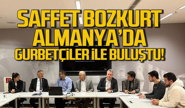 Saffet Bozkurt Almanya'da gurbetçiler ile buluştu!